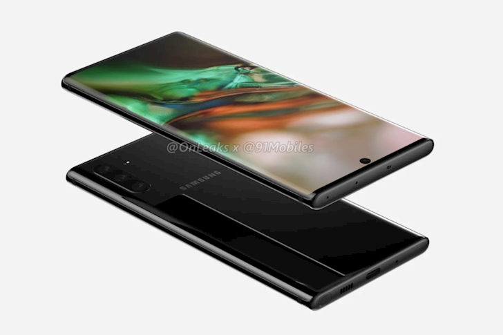 Galaxy Note 10 sẽ có thiết kế trông vuông vức