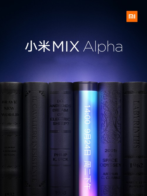 Xiaomi Mi Mix Alpha có màn hình thác nước, tỷ lệ màn hình so với thân máy trên 100%