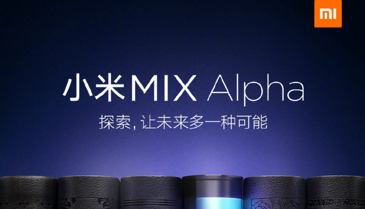 Xiaomi Mi Mix Alpha có màn hình thác nước, tỷ lệ màn hình so với thân máy trên 100%
