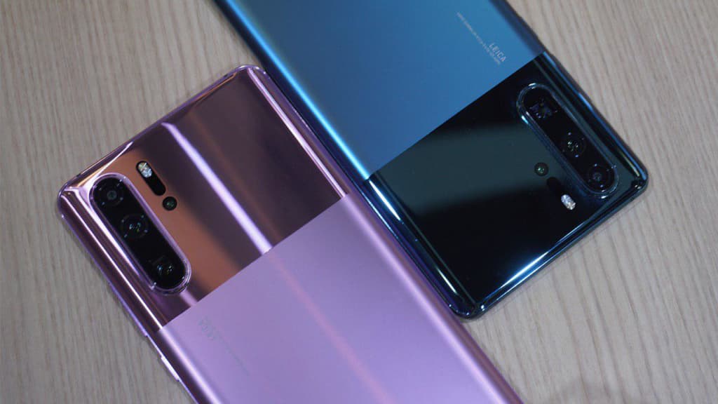 Huawei tiết lộ màu sắc mới của P30 Pro và Android 10