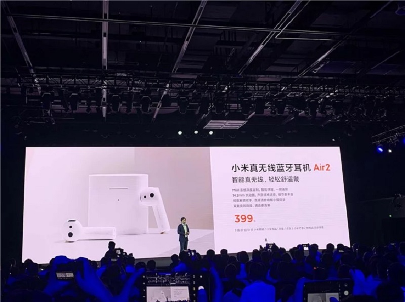 Tai nghe không dây Xiaomi Air 2 thiết kế tương tự Apple AirPods 