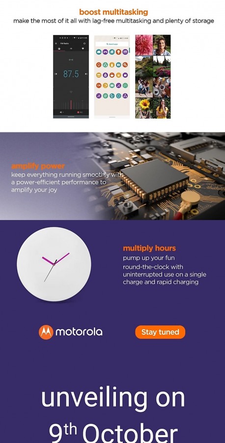 Motorola One Macro ra mắt ngày 9 tháng 10 với bốn camera nổi bật