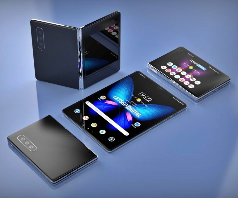 Samsung Galaxy Fold 2 lộ bằng sáng chế hỗ trợ bút S Pen 