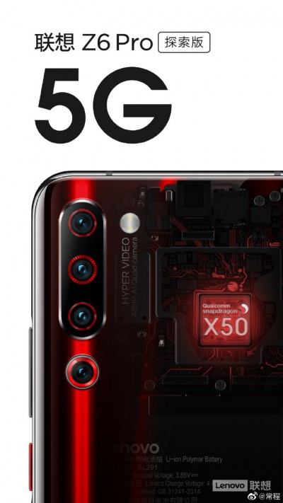 Smartphone 5G rẻ nhất thế giới đã được ra mắt: Lenovo Z6 Pro 5G