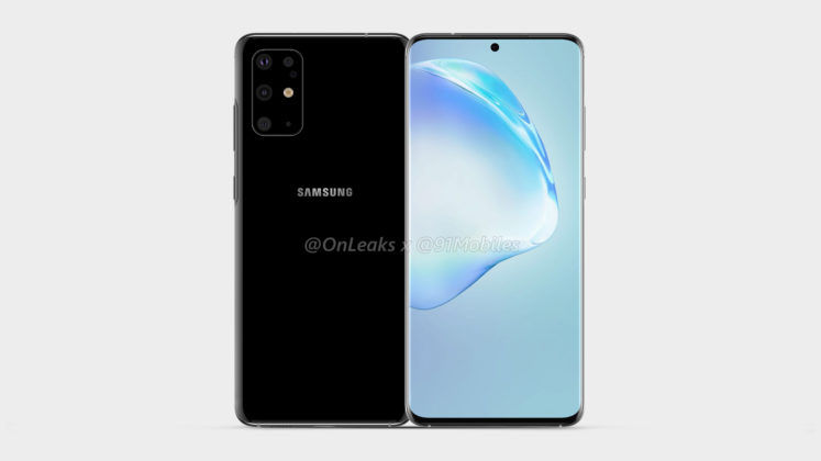 Hình ảnh render mới nhất về thiết kế của Samsung Galaxy S11