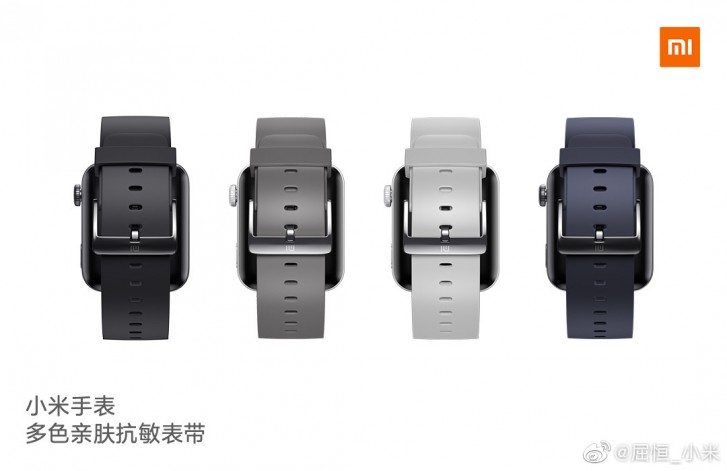 Màu sắc dây đeo Xiaomi Mi Watch được tiết lộ trước khi ra mắt