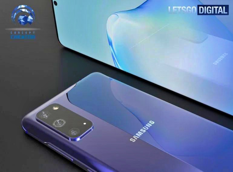 Ảnh render của Samsung Galaxy S11 tiết lộ thiết kế camera sau hầm hố