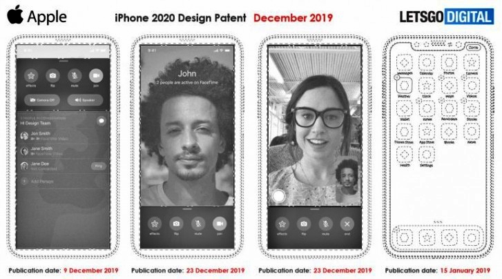 Bằng sáng chế của Apple tiết lộ đây sẽ là thiết bị có thiết kế toàn màn hình, không có notch lẫn Face ID