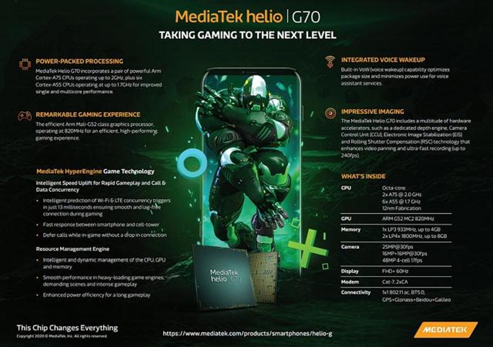 MediaTek ra mắt Helio G70 và G80: Với rất nhiều thông số kỹ thuật được tối ưu hóa tập trung vào khả năng chơi game và đặc biệt là mức giá vô cùng phải chăng.