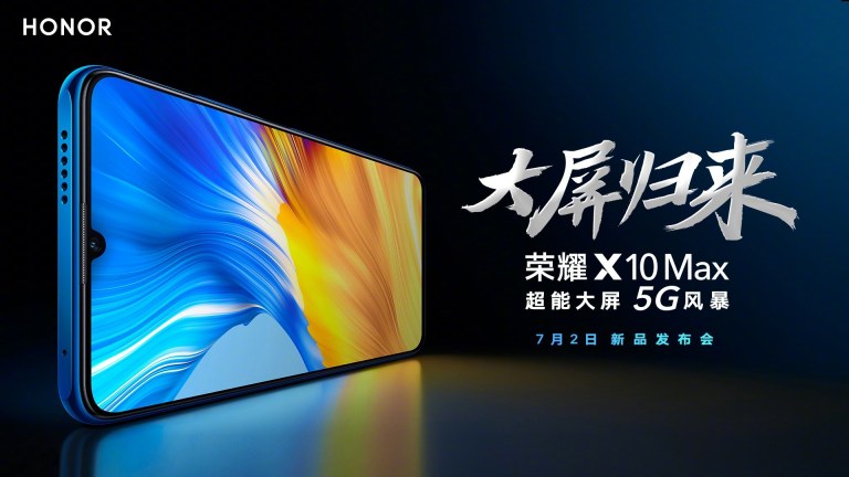 Hình ảnh trực tiếp tiết lộ thiết kế của Honor X10 Max 5G trước ngày ra mắt