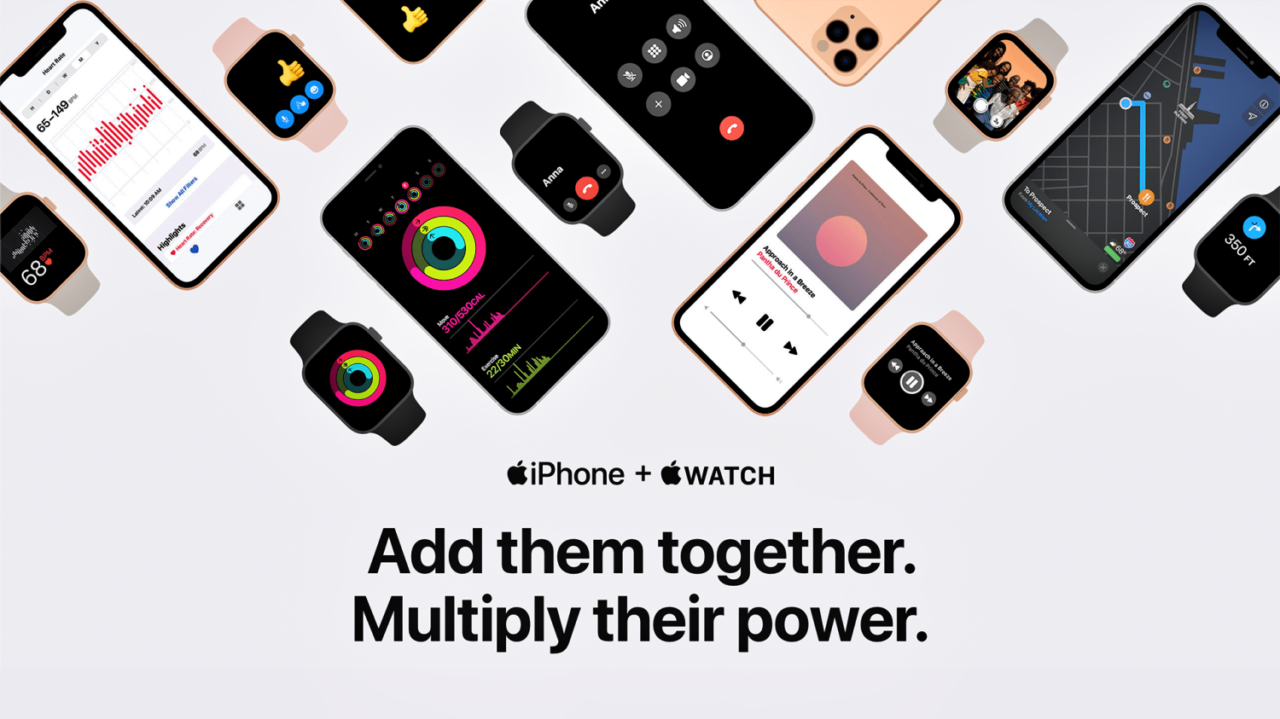 Apple Watch and iPhone features and integration promoted in new marketing push
