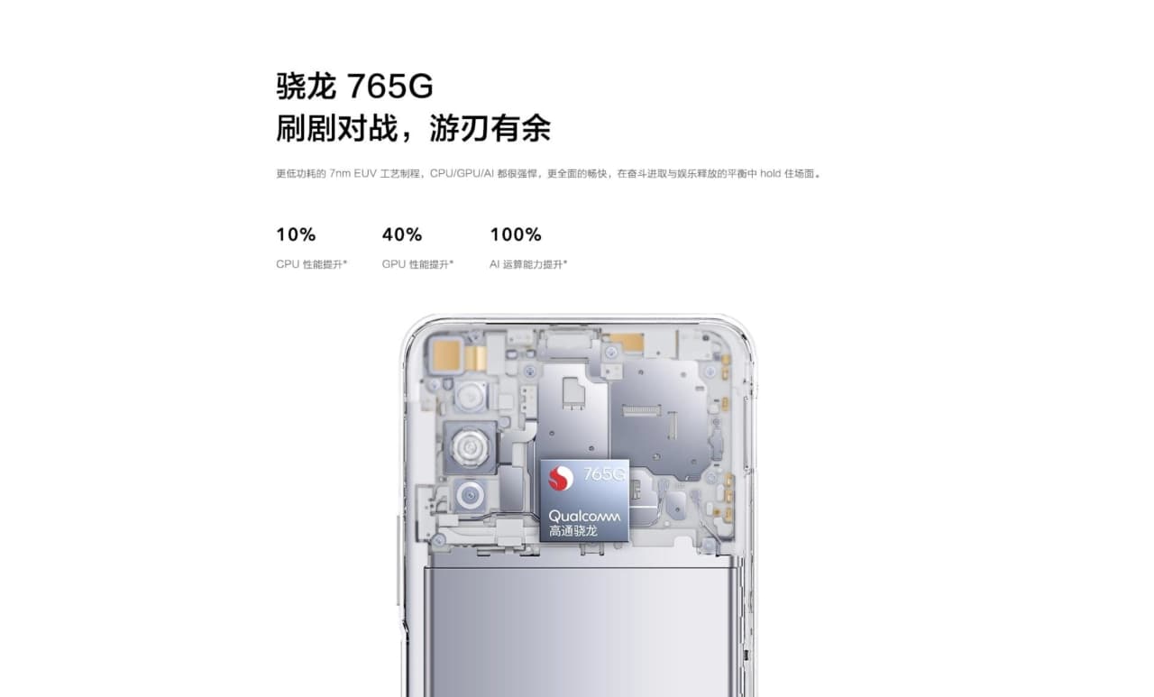 Smartphone vivo iQOO Z1x 5G chính thức ra mắt với Chipset Qualcomm Snapdragon 765G pin dung lượng lớn 5000 mAh