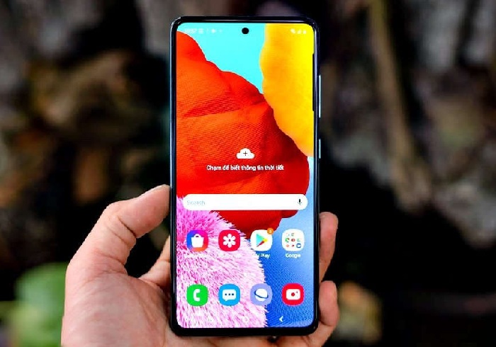 Hình 3: Thiết kế màn hình Samsung A51 ấn tượng