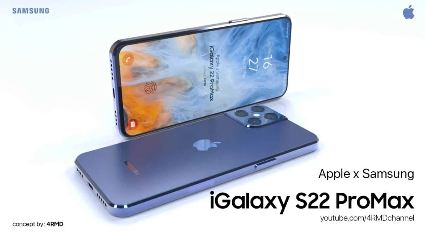 Samsung iGalaxy S22 Pro Max xuất hiện hình ảnh thiết kế đầy ấn tượng 